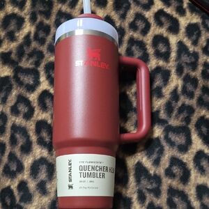 Stanley Maroon Quencher Tumbler with Handle